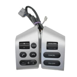 Car styling buttons FOR Nissan LIVINA & FOR Nissan TIIDA & For SYLPHY steering wheel control buttons with red backlight