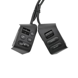 Car styling buttons FOR Nissan LIVINA & FOR Nissan TIIDA & For SYLPHY steering wheel control buttons with red backlight