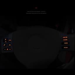 Car styling buttons FOR Nissan LIVINA & FOR Nissan TIIDA & For SYLPHY steering wheel control buttons with red backlight