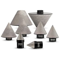 DT-DIATOOL Diamond Chamfer Milling Bits Chamfer Crown for Tile Ceramic Porcelain Beveling Hole Saw Milling Diamond Chamfer Bit