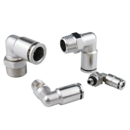 PL brass nickel-plated metal pneumatic connector 1/8" 1/4" 3/8" 1/2" external thread hose air compressor high pressure connector