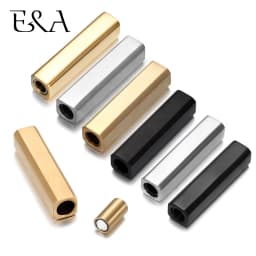Stainless Steel Magnetic Clasps 3mm 4mm for Leather Cord Bracelet Magnet Lace Buckle Jewelry DIY Making Accessories