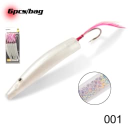Hunthouse 6pcs/lot Fishing Spoon Lure Trolling Movement Lure 45mm/60mm Teaspoon Like Baits For Blue Saltwater Fish Tackle