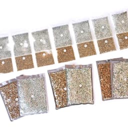 Bulk Wholesale AB Colours Big Package Non Hot Fix Rhinestone ss16 ss20 ss30 Flat Back Crystals Strass Stone For Nail Wedding