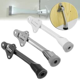 Foot Brake Wedges Kick Down Durable Home Decoration Door Stopper Rubbed Hardware Door Holder Mounted Holder Heavy Duty WF