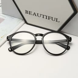 High-quality Large Frame Glasses Myopia Glasses Women Men Nearsighted Eyewear Anti Blue Light Glasses with Diopters Minus -1.0