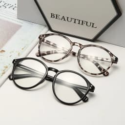 High-quality Large Frame Glasses Myopia Glasses Women Men Nearsighted Eyewear Anti Blue Light Glasses with Diopters Minus -1.0