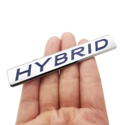 Car Sticker Auto Hybrid Logo Emblem Refitting Badge Decal For Toyota Nissan Camry Subaru Volkswagen golf Lexus BMW Audi Honda