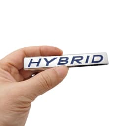 Car Sticker Auto Hybrid Logo Emblem Refitting Badge Decal For Toyota Nissan Camry Subaru Volkswagen golf Lexus BMW Audi Honda