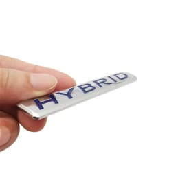 Car Sticker Auto Hybrid Logo Emblem Refitting Badge Decal For Toyota Nissan Camry Subaru Volkswagen golf Lexus BMW Audi Honda