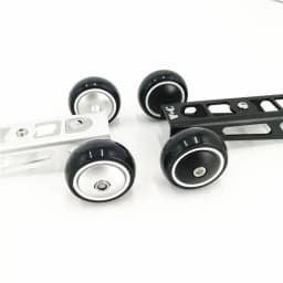 Litepro Folding Bike Easywheel For Birdy 2-3 Series Easy Wheel Aluminum Alloy Black Silver