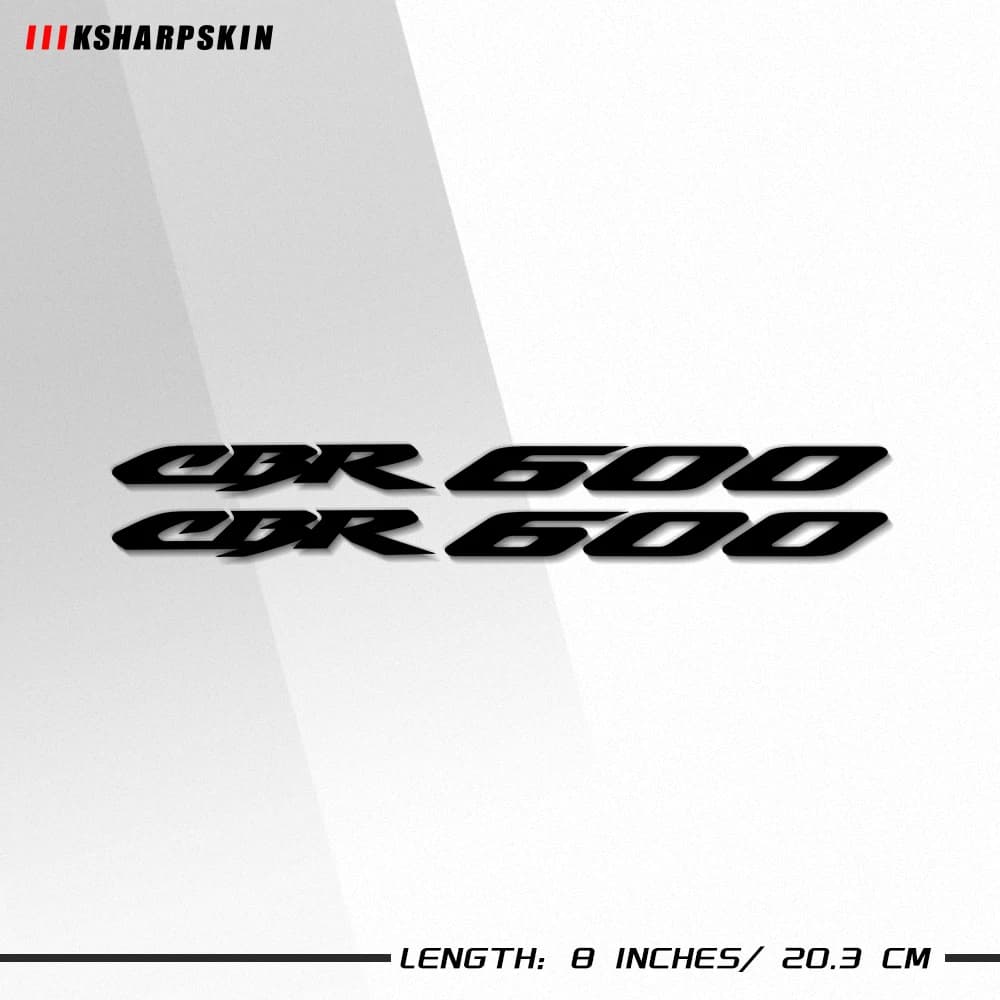 Motorcycle sticker accessories bike Fuel tank Wheels helmet notebook Luggage reflective MOTO sticker For HONDA CBR600 cbr 600