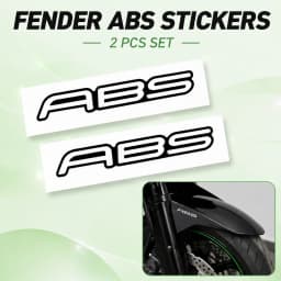 Motorcycle Fairing Front Fender ABS Stickers Decals Universal Fit For NINJA 300 400 Z650 ZZR1100 Z1000 H2 Z750 Z800 W800 Versys