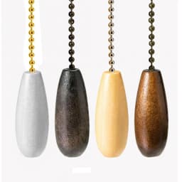 Ceiling Fan Chain Pulls Wooden Pull Chain Extension Pull Chain for Ceiling Light Lamp Fan Chain 6 Colors