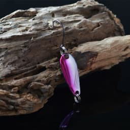 TOMA 10PCS Metal Spoon Baits Fishing Spinner Metal Lure Trout Spoon 2.5g 3.0g Wobbler Artificial Spoon Mini Fishing Bait