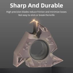16IR Thread Insert AG55 AG60 PRC KT930 H01 IC880 Carbide Insert CNC Turning Insert Slotting Thread Turning Tool for SNR Cutter