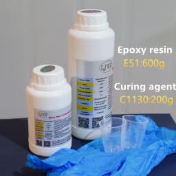 Carbon Fiber Resin Epoxy E51 3:1 AB Glue High Gloss Easy to Penetrate For Handmade DIY Carbon Fiber Surface Impregnating Glue