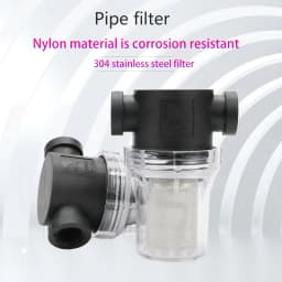 304 Stainless Steel Filter, Suitable for Garden Hoses, Irrigation Systems, and Industrial Pipelines, 1/2 3/4 1 inch