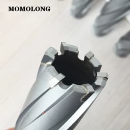 TCT Annular Cutter 12-65mm×35mm Magnetic Drill Bits With 3/4" Weldon Shank Carbide Magnetic Drill Bit For Metal Cutting Hole Saw
