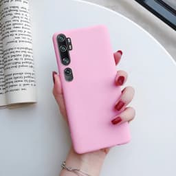 Case on For Xiomi Xiaomi Mi Note 10 Lite Pro Case Shockproof Bumper Soft Silicone TPU Phone Back Protector Cases Cover fundas