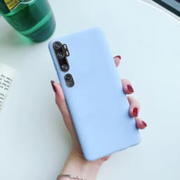 Case on For Xiomi Xiaomi Mi Note 10 Lite Pro Case Shockproof Bumper Soft Silicone TPU Phone Back Protector Cases Cover fundas
