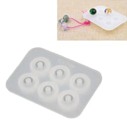 One Pack S925 Beads Cap Silicone Mold Kit Add-a-Bead Bracelet Beads Jewelry DIY