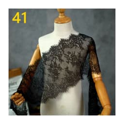 3meters/lot 20cm Width Fashion High Quality Handmade DIY Eyelash Lace Trimming, lace fabric