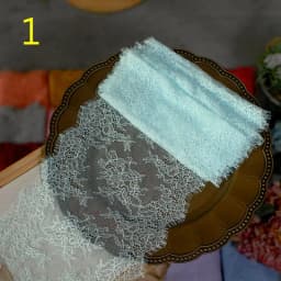 3meters/lot 20cm Width Fashion High Quality Handmade DIY Eyelash Lace Trimming, lace fabric