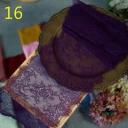 3meters/lot 20cm Width Fashion High Quality Handmade DIY Eyelash Lace Trimming, lace fabric