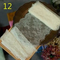 3meters/lot 20cm Width Fashion High Quality Handmade DIY Eyelash Lace Trimming, lace fabric