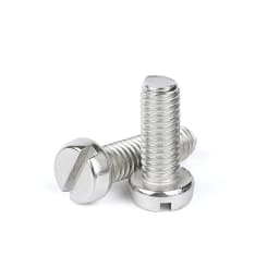 10pcs/lot M1.6 M2 M2.5 M3 M4 M5 M6 304 A2-70 Stainless Steel GB65 Slotted Cap Head Slot Column Round Cheese Head Screw Bolt