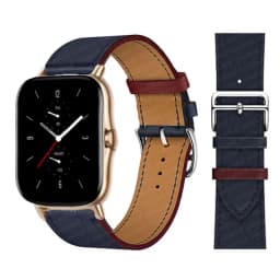 20mm/22mm Leather band For Amazfit GTS 4/3/2/2e/GTS2 Mini/GTR 4/3 pro/GTR2/2e/stratos 2/3 correa Bracelet Amazfit bip 6 5 strap