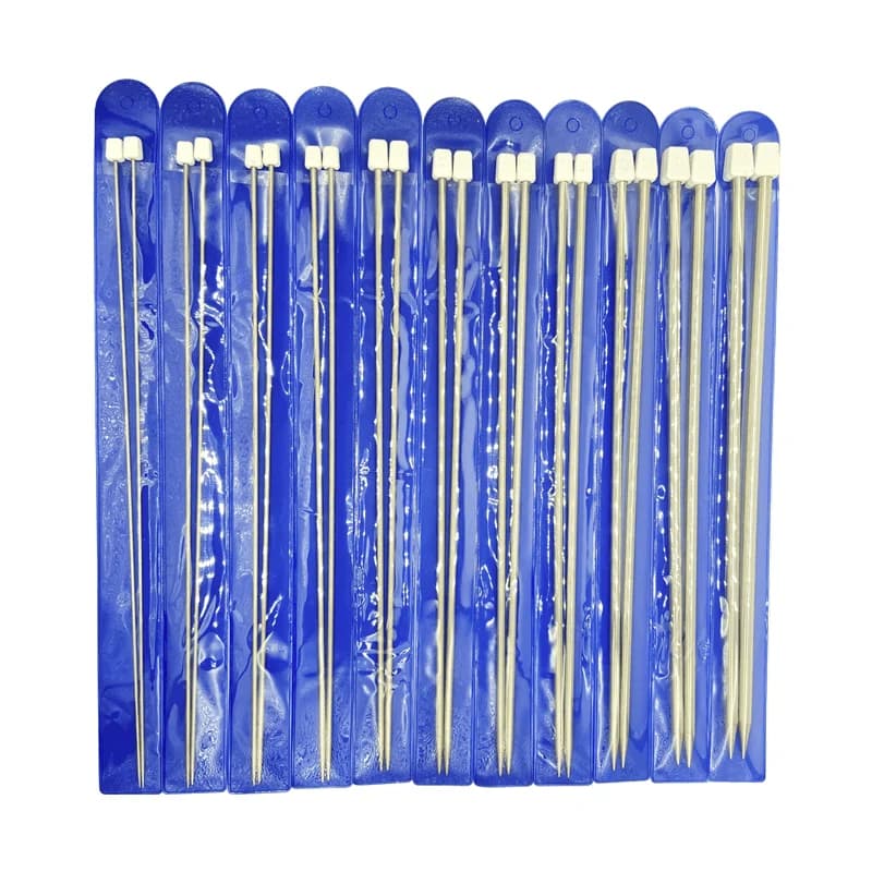 2-8mm 25cm/35cm Stainless steel Straight Knitting Needles Crochet Hook DIY Sweater weave accessories Crochet for knitting tools