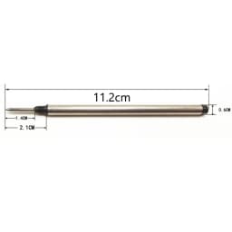 113mmx6mm 0.7 Tip Rollerball Pen Ballpen Refills For Mont Blanc 105159 107878 M506 P163 MNB107878 M710 H-12 M401 German Ink