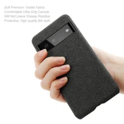 For Google Pixel 6 Case for Google Pixel 6 Pro 5 Cover Soft Premium Fabric and Anti-Slip Grip Case for Google Pixel 6 Cover Coqu