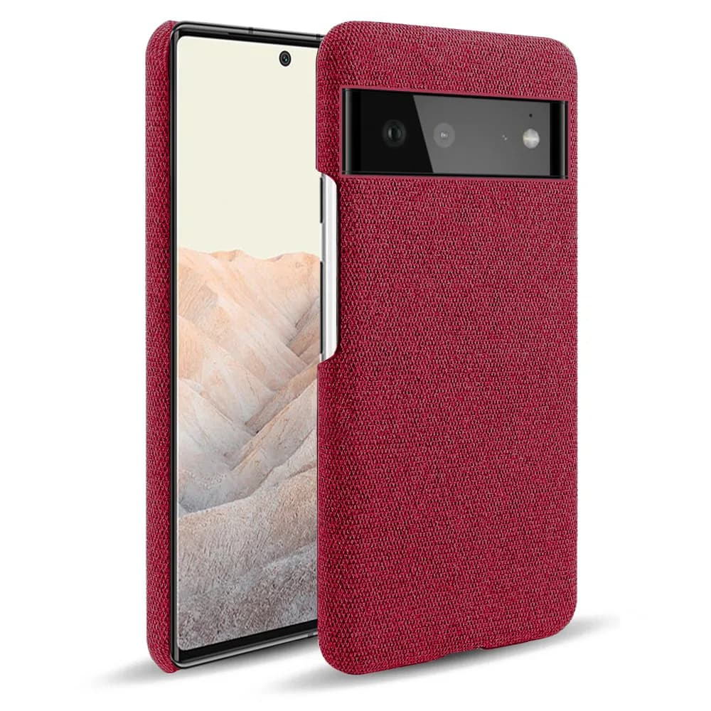 Case for Google Pixel 6 Pro 5 Cover Soft Premium Fabric and Anti-Slip Grip Case for Google Pixel 7 8 9A 10 Pro XL Cover Coqu
