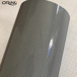One-Way Perforated Vinyl Privacy Window Film Wrapping Self Adhesive Decal Glass Wrap Roll