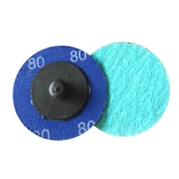 2 Inch 3M 577F Zirconia Quick Change Sanding Discs Roll Lock R-Type Sandpaper Abrasive Disc 50mm 1/4" Holder Paint Rust Removal