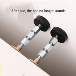 Bedside Fixator Adjustable Anti-Shake Anti-Collision Pad Self-Adhesive Anti-Bed Ring Top Wall Device For Household Stabilizer