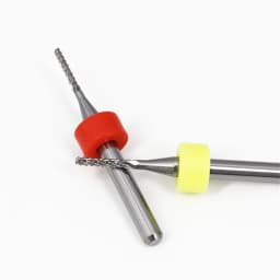 VACK 10Pcs/lot Endmill 0.5-3.175mm Corn Carbide Tungsten PCB Milling Cutter Set PCB Machine Router Bit Engraving End Mill Tools
