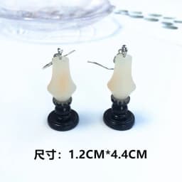 Women Earring Made Cute Girls Eardrop Funny Gift Sweet Handmade Cartoons Mini Fruit Drink Ham Sausage Toothpaste Shampoo