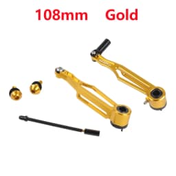 Litepro 412 Folding Bike Short/Long Arm 82mm/108mm V Brake Clamp CNC Ultra Light Parts Bicycle Accessories