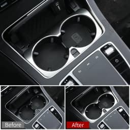 Silver Interior for Mercedes W205 AMG Coupe AMG C205 2 Doors C260 C300 C200 Mercedes C Class Accessories W205 Interior
