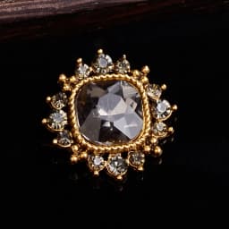 5 Pcs Rhinestone Pearl Flower Plate Diamond Button Jewelry Scarf  For Hair Accessories Sewing Decorative Clothing Coat Buttons