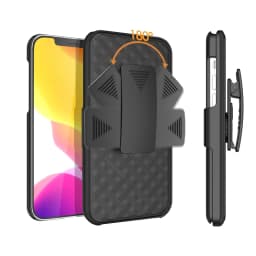 2In1 Shell Holster Combo Case Kickstand Waist Belt Clip Phone Cover for IPhone 17 Air 16 14 13 12 Pro Mini 11 Pro Max 15 PLUS