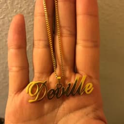 Personalized Box Chain Name Necklace Stainless Steel For Women Wedding Fashion Nameplate Pendant Necklace Jewelry BFF Femme