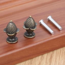 2pcs Alloy Strawberry Knobs Antique Bronze Zinc Alloy Handles Pulls w/screws 25x18mm Drawer Door Cabinet Vintage Decor w/screws