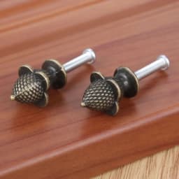 2pcs Alloy Strawberry Knobs Antique Bronze Zinc Alloy Handles Pulls w/screws 25x18mm Drawer Door Cabinet Vintage Decor w/screws