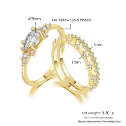 INS Style Gold Color Noble Trend Rings For Women Entry Lux Zircon Midi Finger Dainty Rings For Anniversary Jewelry KAR229