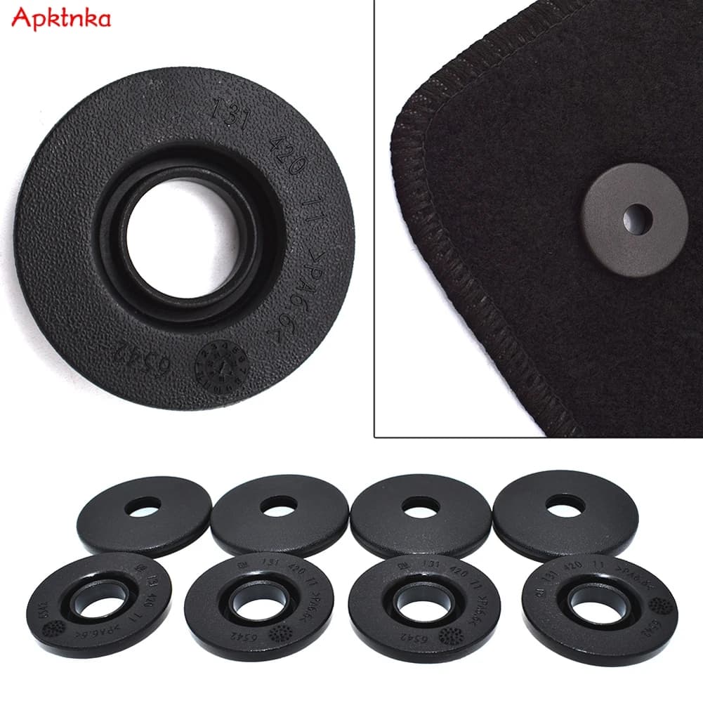 Apktnka 4pcs Car Floor Mat Clips Carpet Buckles Fasteners Fixing Clamps Holders For GM Opel Chevrolet Holden Fixing Grips